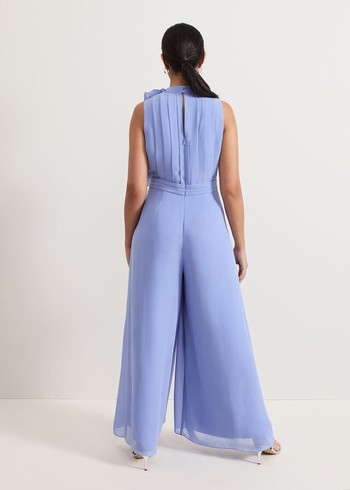 Phase Eight Petite Lucie Jumpsuit Blue Canada | JQRVYI-579